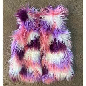 Hatley Feeling Groovy Faux Fur Vest 3T